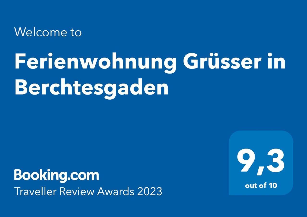 Ferienwohnung Gruesser In Berchtesgaden Exteriör bild