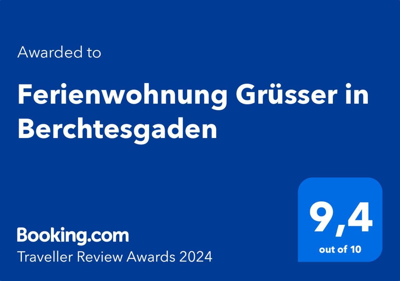 Ferienwohnung Gruesser In Berchtesgaden Exteriör bild